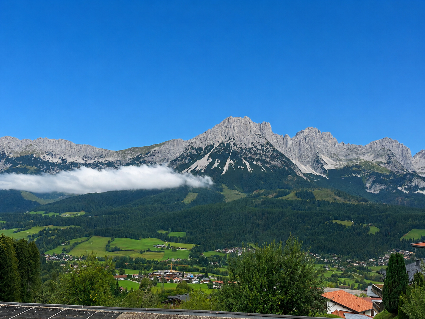 Freizeitwohnsitz und Ski in / Ski out mit Kaiserblick