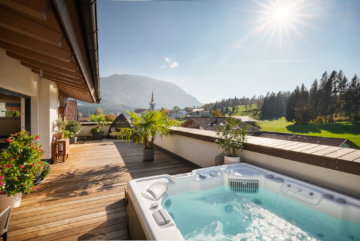 Dachgeschoss-Maisonette mit großzügiger Dachterrasse & atemberaubendem Panoramablick, 6334 Schwoich, Etagenwohnung