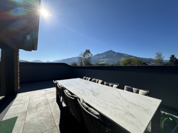 Maisonette-Dachgeschoss mit Dachterrasse & atemberaubenden Panoramablick, Whirlpool & Sauna, 6380 St. Johann in Tirol, Etagenwohnung